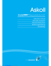 Askoll PURE XL LED Bedienungsanleitung