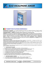 SILENTRON 5143 VOCALPHONE JUNIOR Bedienungsanleitung