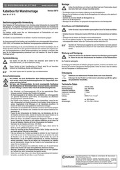 Conrad 61 18 13 Bedienungsanleitung