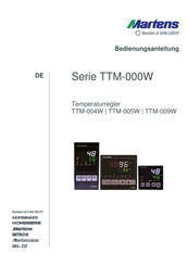 martens TTM-000W-Serie Bedienungsanleitung