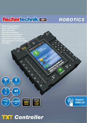 fischertechnik TXT ROBOTICS Bedienungsanleitung