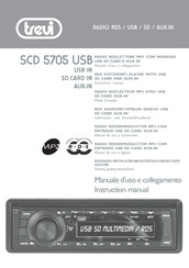 Trevi SCD 5705 USB Gebrauchs- Und Anschlußhandbuch