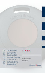 SimonsVoss TRA.EX Kurzanleitung