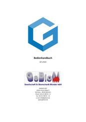 GeBioM GP-LP433 Bedienhandbuch
