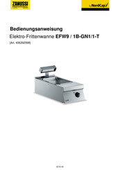 Zanussi Professional EFW9 / 1B-GN1/1-T Bedienungsanweisung