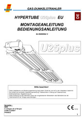 SBM HYPERTUBE U25plus EU Montageanleitung / Bedienungsanleitung