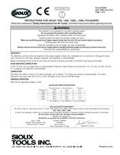 SIOUX 1292 Anweisungen