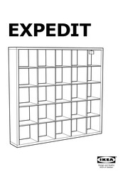 IKEA EXPEDIT AA-111391-14 Bedienungsanleitung