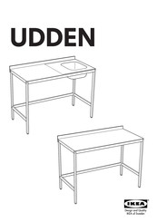 IKEA UDDEN AA-98817-5 Bedienungsanleitung