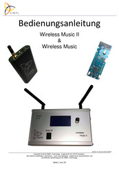 simpl Wireless Music Bedienungsanleitung