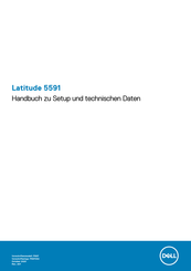 Dell Latitude 5591 Einrichtungshandbuch