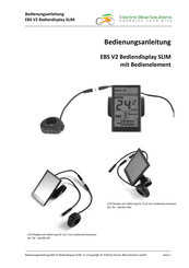electric bike solutions aelcd5s-05o Bedienungsanleitung