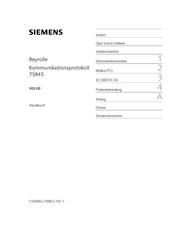 Siemens 7SR45 Handbuch