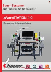 Bauer eWorkSTATION 4.0 Montage- Und Bedienungsanleitung