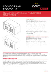 nVent RAYCHEM NGC-20-C-E Bedienungsanleitung