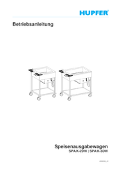 HUPFER SPA/K-2DW Betriebsanleitung