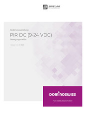 BRELAG Dominoswiss PIR DC (9-24 VDC) Bedienungsanleitung