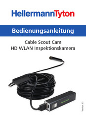 HellermannTyton Cable Scout Cam Bedienungsanleitung