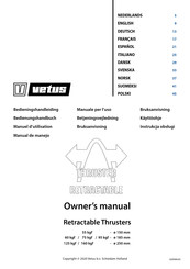 Vetus STE7512D Bedienungshandbuch