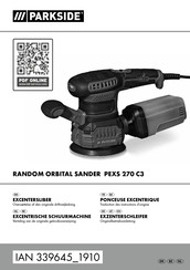 Parkside 339645 1910 Originalbetriebsanleitung