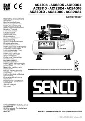 Senco AC12810UK Betriebsanleitung