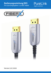 Purelink FiberX FX-I250 Bedienungsanleitung