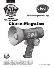 VTech PAW Patrol Chase-Megafon Bedienungsanleitung