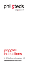 Phil & Teds poppy Bedienungsanleitung