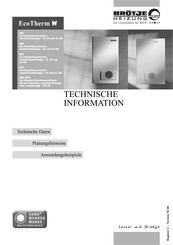 BROTJE EcoTherm WTC Technische Information