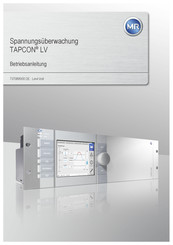 MR TAPCON LV Betriebsanleitung