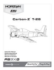Horizon Hobby E-flite Carbon-Z T-28 Bedienungsanleitung