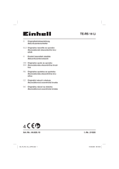 EINHELL 44.620.10 Originalbetriebsanleitung
