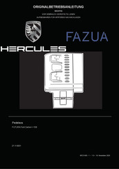 Hercules Fazua MY21 Originalbetriebsanleitung