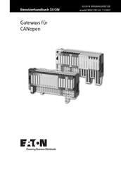 Eaton XN-GW-CANopen Benutzerhandbuch