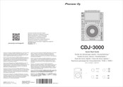 PIONEER DJ CDJ-3000 Kurzanleitung