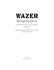 Wazer Water jet cutter Benutzerhandbuch