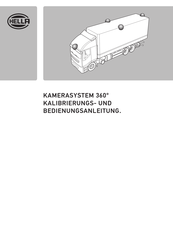 Hella KAMERASYSTEM 360 Kalibrierungs- Und Bedienungsanleitung