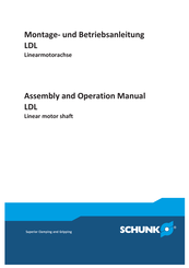 SCHUNK LDL-UL-0200 Montage- Und Betriebsanleitung