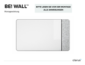 Clarus BE! WALL Montageanleitung