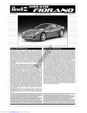 REVELL Ferrari 599 GTB Fiorano Montageanleitung