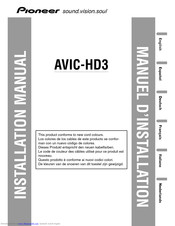 Pioneer AVIC-HD3 Handbuch
