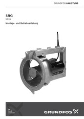 Grundfos SRG Serie Montage- Und Betriebsanleitung
