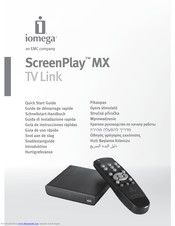 Iomega ScreenPlay MX TV Link Schnellstart Handbuch