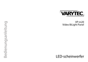 thomann Varytec VP-m20 Video BiLight Panel Bedienungsanleitung