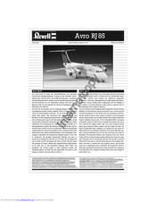 REVELL Avro RJ 85 Montageanleitung