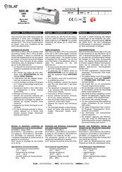 Slat SDC-M Installationsanleitung