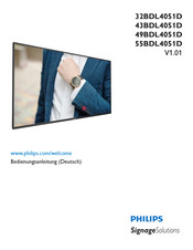 Philips 43BDL4051D Bedienungsanleitung