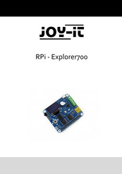 Joy-it RPi-Explorer700 Anleitung