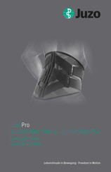 Juzo Pro Lumbal Xtec Strong Gebrauchsanweisung