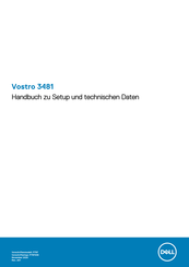 Dell Vostro 3481 Einrichtungshandbuch